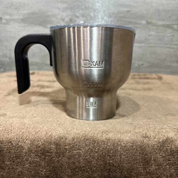 Unbranded Milk Cafe Frother Stainless Steel, Silver Replacement Cup - Picture 1 of 11
